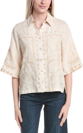 Johnny Was Winona Linen Shirt