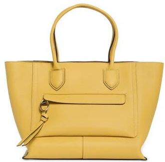 Longchamp Mailbox Large Leather Tote Bag in Yellow at Nordstrom Rack