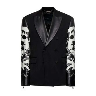 John Richmond Heren, Jassen, Zwart, Maat: XL Wol