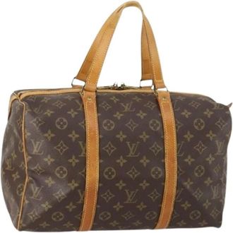 Louis Vuitton Pre-owned Weekend Bags, female, Brown, Size: ONE SIZE Pre-owned Canvas Weekend Bag
