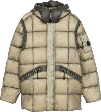 C.P. Company Piumino trapuntato con cappuccio - Toni neutri