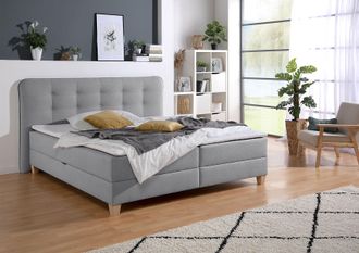 HOME AFFAIRE Boxbett inklusive Kaltschaum-Topper und Bettkasten