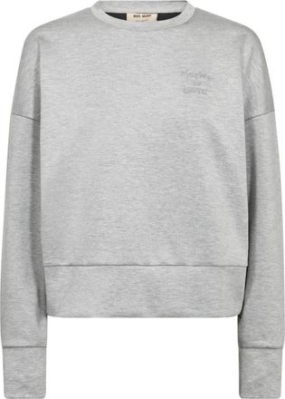 Mos Mosh Sudaderas y Sudaderas con Capucha - Sweatshirts & Hoodies - Mujer - Gris - XS