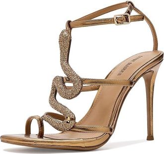 Steve Madden Python Womens Shoes Bronze : 9.5 M, Textile
