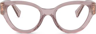 Miu Miu Eyewear Occhiali cat-eye - Viola
