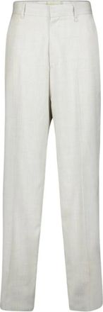 Givenchy Heren, Broeken, Wit, Maat: L Wol