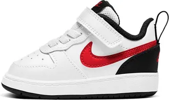 Nike (TD) Nike Court Borough Low 2 White University Red BQ5453-110