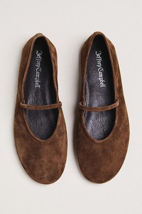 Jeffrey Campbell Dancerina Suede Ballet Flats