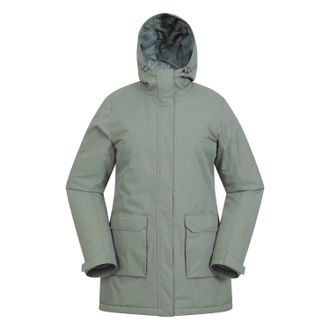 Mountain Warehouse Dames/Dames Ranger Waterafstotende Gewatteerde Parka (Donkere Khaki)