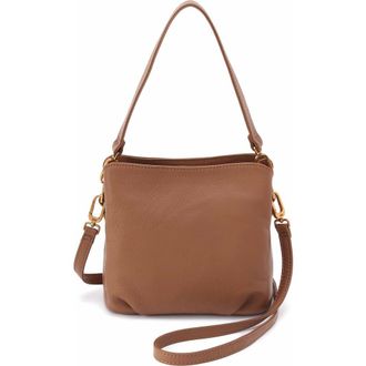 Hobo Starr Convertible Leather Shoulder Bag in Timber Brown at Nordstrom