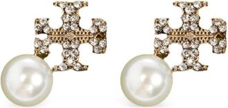 Tory Burch Orecchini a lobo Moondance - - Accessories - Donna - Giallo - ONE SIZE
