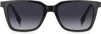 BOSS 53mm Square Sunglasses in 0Kb7-9O at Nordstrom Rack