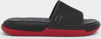 Christian Louboutin Men & apos;s Easy Breezy Rubber Slides