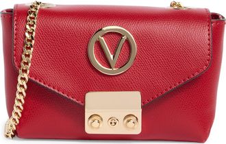 Mario Valentino Lola Bonbonniere Leather Crossbody Bag in Red at Nordstrom Rack