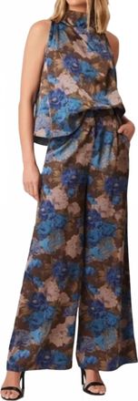 Elliatt Erin Top In Brown Multi