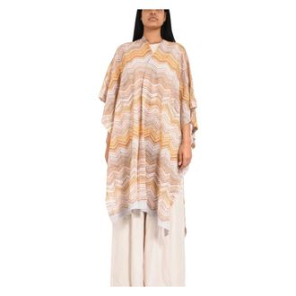 Missoni Kimonos, female, Multicolor, Size: ONE SIZE Zigzag Sequin Kimono