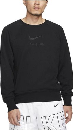 Nike Sportswear Air French Terry Crew Sweatshirt Black DV9830-010