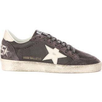 Golden Goose Ball Star Trainers - male - Golden Goose - Sneakers - Gray - 9 UK - Shoes
