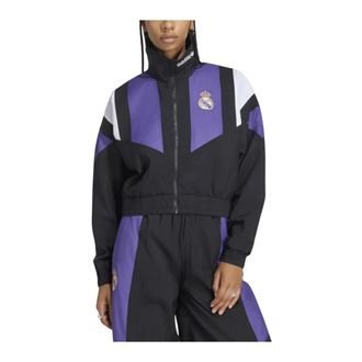 adidas Real Madrid EQT Cropped Track Top - Sport - Mujer - Multicolor - XL