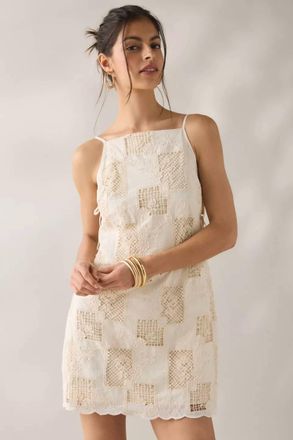 Astr Samira Mini Dress In Natural