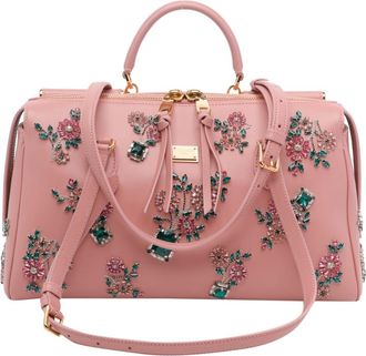 Dolce & Gabbana Dolce & Gabbana Medium Vittoria Handbag With Embroidery