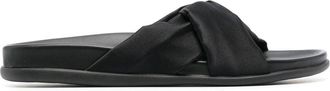 Ancient Greek Sandals Whitney open-toe slides - women - Leather - 36 - Black