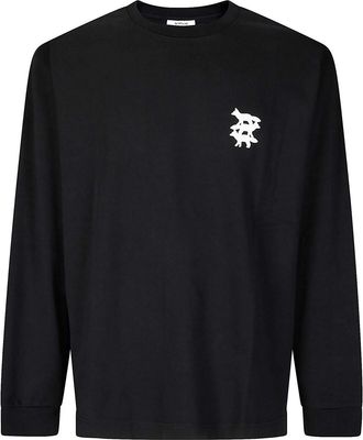 Maison Kitsun&eacute; Stunt Fox Long Sleeve Tee-Shirt