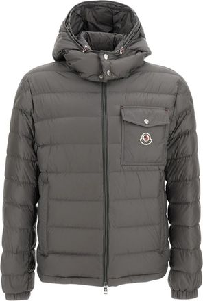 Moncler Dark Grey Quilted Jacket