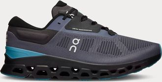 On Mens Cloudstratus 3 Running Shoes In Metal Wisteria