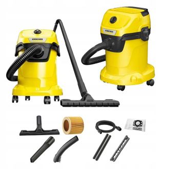 OEM Aspiradora Industrial Sin Bolsa Karcher Wd3 De 1400 W