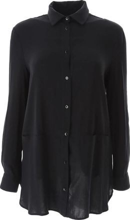 Alessia Santi Shirts - Dames - Overhemden - Zwart - S - Overhemden