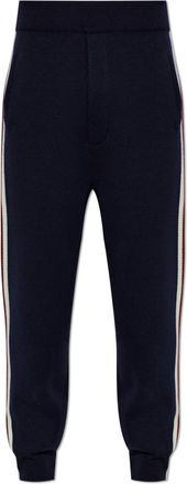 Dsquared2 Pantaloni in maglia D2 Stripes - - Trousers - Uomo - Blu - S