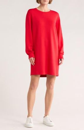 Spanx Long Sleeve Sweater Dress in Spanx Red at Nordstrom Rack, Size Large