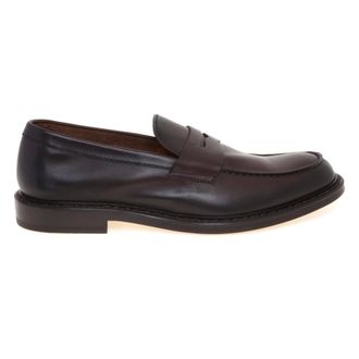 Doucal's Mocassino college - male - Doucals - Loafers - Brown - 7 1/2 UK - Shoes