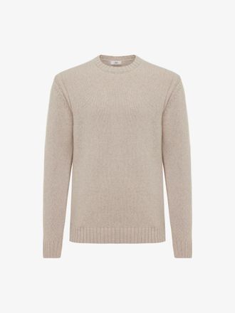 Gentiluomo Relaxed Roundneck | Beige