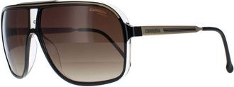Carrera Aviator Mens Black Gold Brown Gradient GRAND PRIX 3 - One Size