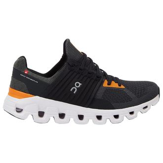 On Cloudswift Textile Synthetic Mens Low Top Trainers - Rock Turmeric - Size:UK 11.5