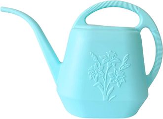 OEM Regadera De 4 Litros Con Boquilla Larga, De Pl&aacute;stico, Para Jard&iacute;n O Interior, Ideal Para Suculentas Y Flores, Color Azul Claro