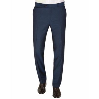 Carl Gross Carl Gross - Klassieke Herenbroek - Heren - Broeken - Blauw - Maat: M
