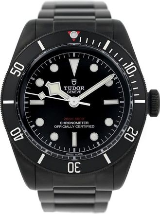 Tudor Pre-owned Tudor Heritage Black Bay Automatic Chronometer Black Dial Mens Watch 79230DK