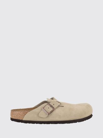 Birkenstock Flat Sandal Woman color Dove Grey