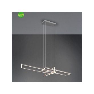 Trio Lampada Sospesa Salinas Lighting 34W 4000K Cromo 110cm