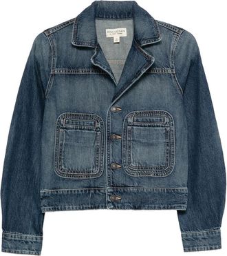 Nili Lotan Patch-pocket Denim Jacket