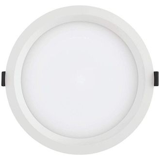 Ledvance Ledvance - 4058075091498 Downlight Dl Alu Dn200 25w/3000k Wt Ip44 2250lm 50000h