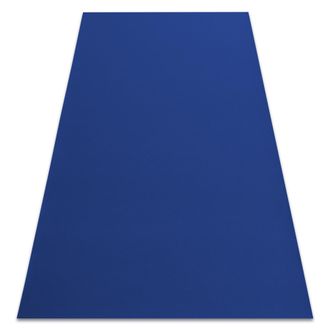 RugsX Rugsx - Alfombra Con Refuerzo De Goma Rumba 1349 Un Solo Color Cobalto Blue 100x200 Cm