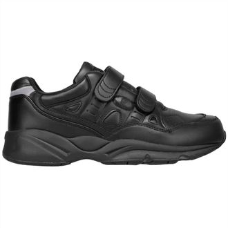 Prop&eacute;t Mens Stability Walker Strap Walking Shoe In Black