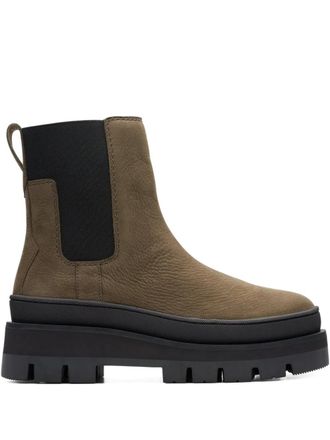 Clarks Orianna round-toe boots - Green