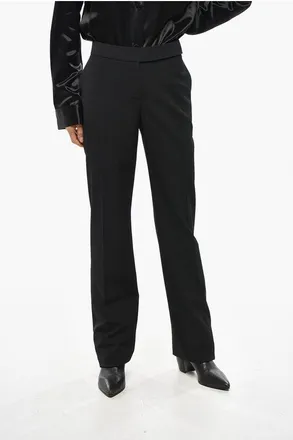 Stella McCartney Pantaloni Slim Fit in Lana Stretch taglia 40