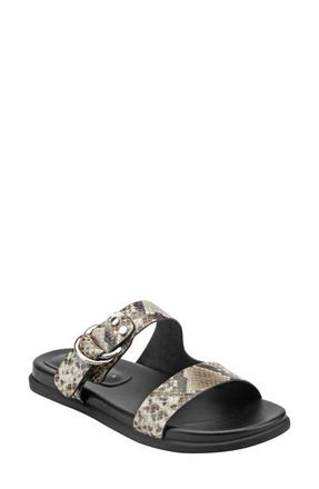 Marc Fisher Gia Slide Sandal in White at Nordstrom, Size 6.5