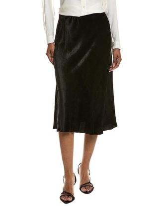 Ramy Brook Arrius Velvet Silk-Blend Skirt